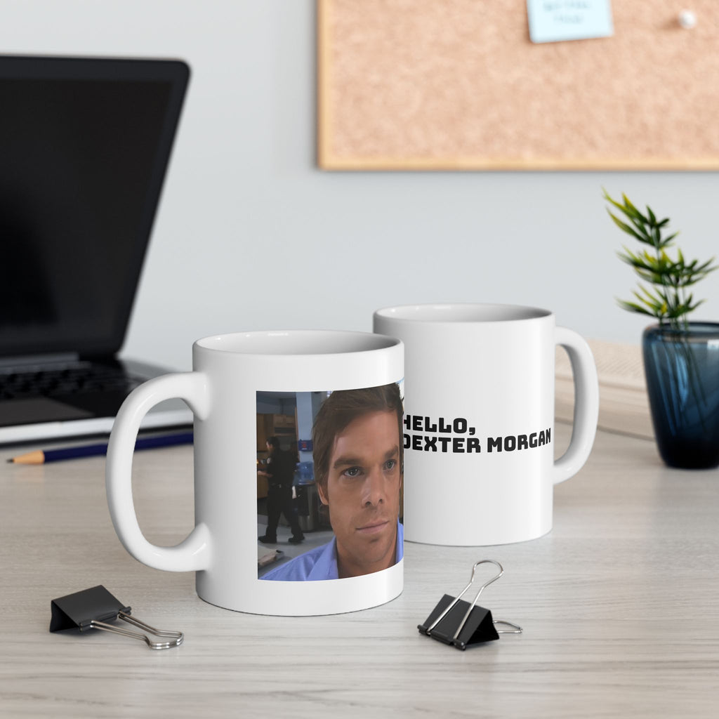 Hello, Dexter Morgan mug, 11oz